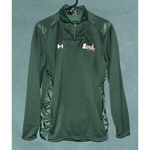 Siena Saints Green 1/4 Zip Long sleeve Pullover Size Large